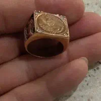 انگشتر عتیقه  قجری با چهارعدد سنگ قدمت بالای داره|جواهرات|تهران, دروازه شمیران|دیوار