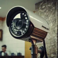 *دوربین مداربسته حرفه ای با بدنه فلزی وضدگردوغبار&