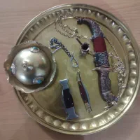 منقل برنجی معاوضه با گوشی درحد نو بدون تعمیر|اجاق گاز و لوازم برقی پختوپز|خمینیشهر, |دیوار