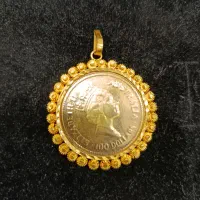 پلاک مدال طلا