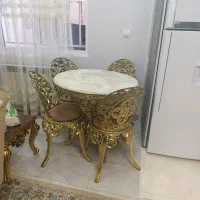 میز غذاخوری برنز