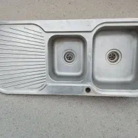 سینک استیل دو قلو