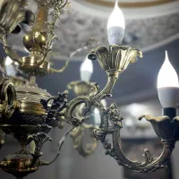 برنز|لوستر و چراغ آویز|اراک, |دیوار