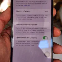 آیفون ۱۳نرمال ۹۴٪ باتری مموری ۲۵۶