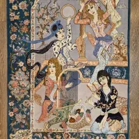 تابلو فرش اصفهان|تابلو فرش|اصفهان, نقش جهان|دیوار