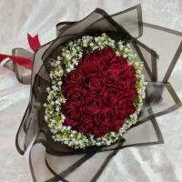 گل رز روبانی