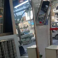 آیینه قابدار وسه عدد پانل سقفی