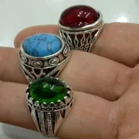 انگشتر مردانه سه عدد همه باهم زیر قیمت بازار