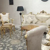 مبلمان سلطنتی مدل خرچنگی ۹نفره|مبلمان خانگی و میز عسلی|مشهد, شهرک بهارستان|دیوار