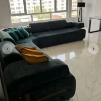 مبل راحتی ال|مبلمان خانگی و میز عسلی|رودسر, |دیوار