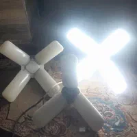 3عدد لامپ طرح فن یکی 3پر و 2تاشون 4پر هستن|لامپ و چراغ|میناب, |دیوار