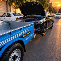 یدک کش جرثقیل امداد خودرو چرخگیر بکسلی بکسل ۲۴ س