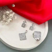 سرویس نقره نیمست نقره مدال گوشواره نقره|بدلیجات|تبریز, |دیوار