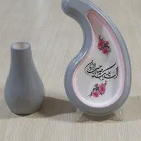 گل و گلدان سنگ مصنوعی هدیه روز مادر گیفت|گل و گیاه طبیعی|قم, سراجه (۱۵ خرداد)|دیوار