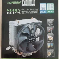 فن CPU گرین NUTUS 100-PWM|قطعات و لوازم جانبی رایانه|اصفهان, بهارستان|دیوار
