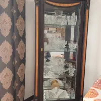 بوفه .پشت آینه|بوفه، ویترین، کنسول|قروه, |دیوار