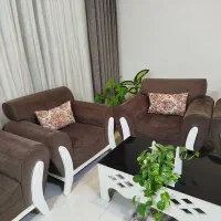 مبل هفت نفره راحتی|مبلمان خانگی و میز عسلی|بیستون, |دیوار