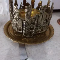 میوه خوری مسی قدیمی|ظروف سرو و پذیرایی|تبریز, |دیوار