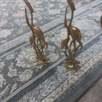 طاووس و لک لک برنجی|صنایع دستی و سایر لوازم تزئینی|تهران, شادآباد|دیوار