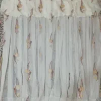 پرده و چوب لباسی در حد نو|پرده، رانر، رومیزی|قم, شاه سید علی|دیوار