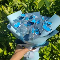 دسته گل پروانه ای|گل مصنوعی|کرج, کمال‌شهر|دیوار