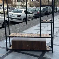 فالیز رخت بند اویز رگال قفسه دار ۶۵|بندرخت و رخت‌آویز|کرمانشاه, |دیوار