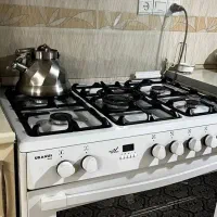 اجاق گاز فر دار اسنوا در حد نو|اجاق گاز و لوازم برقی پخت‌وپز|نیشابور, شهرک فیروزه|دیوار