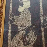 قاب ترمه هخامنشی|تابلو، نقاشی، عکس|اصفهان, رزمندگان|دیوار