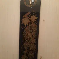 تابلو ساعت شیشه