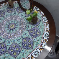 میز گرد با ۴ صندلی