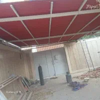 درب حیاط سایبان تانکر آب