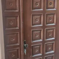 درب ورودی عرض 110ارتفاع 260 دو لنگه