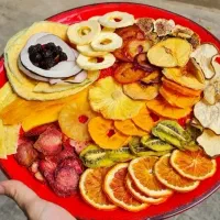 استخدام نیرو برای خشک کردن میوه