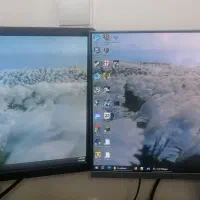 دو عدد مانیتور