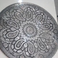 یک جفت سینی مسی بزرگ
