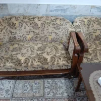 مبل ۸ نفره تمام چوب راش