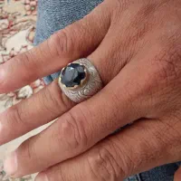 انگشتریاقوت کبود|زیورآلات و اکسسوری|شیراز, سلطان آباد|دیوار