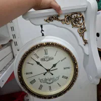 ساعت دوطرفه دیواری نو
