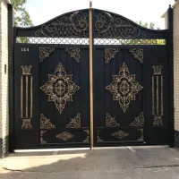 دروازه حیاطی ویلایی۳۹۵درب باغی سنگین۲لته پارکینگیB|مصالح و تجهیزات ساختمان|رشت, حومه رشت|دیوار
