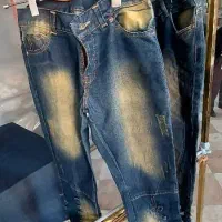 شلوار پارچه لی طرح دار عمده فقط