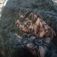 چادر مشکی مخمل گل دار