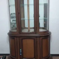 بوفه سه درب سالم ، چوب عالی در مبارکه|بوفه، ویترین، کنسول|اصفهان, بهارستان|دیوار