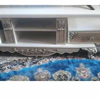 میز تیوی ومبل هفت نفره .کمد لباس. باند|مبلمان خانگی و میز عسلی|قم, باغ کرباسی|دیوار