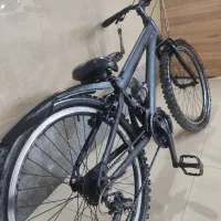 دوچرخه ۲۴ آلمینیوم تو پر مشکی سالم