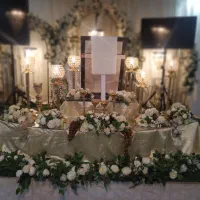 سفره عقد و جایگاه عروس|خدمات پذیرایی، مراسم|جهرم, |دیوار