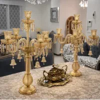 آباژور و شمعدان و دیوارکوب باکارات باکارا