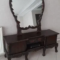 ایینه کنسول عتیقه قدیمی