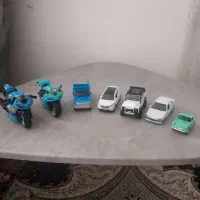 ماشین و موتور فلزی در حد نو تمیز