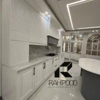 کابینت و جزیره با ابزار میله ای