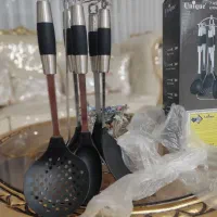 ست کفگیر ملاقه تمام استیل یونیک کدUN-3334|ظروف پخت‌وپز|قوچان, |دیوار